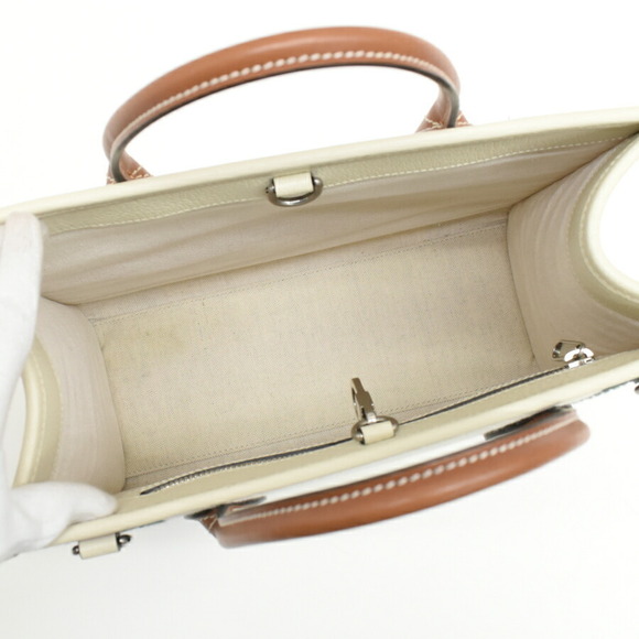 Gucci Shoulder Bag Interlocking GG Canvas Leather Natural Tricolor - Picture 8 of 9